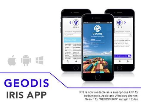 geodis iris login